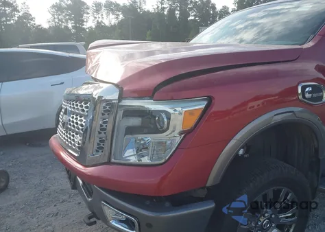 2016 Nissan Titan Xd Platinum Reserve Diesel from USA, damaged, VIN 1N6BA1F23GN511538